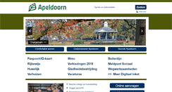 Desktop Screenshot of apeldoorn.nl